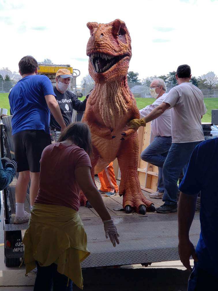 picture of the Creation Rex dinosaur - butler_7.JPG