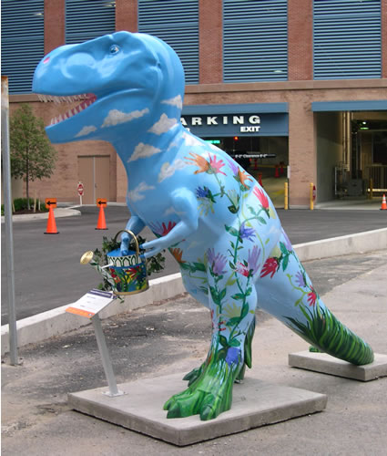 picture of the Amazing Hands dinosaur