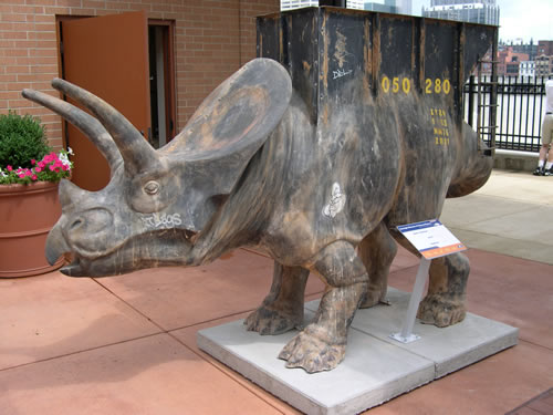 picture of the Hopper dinosaur