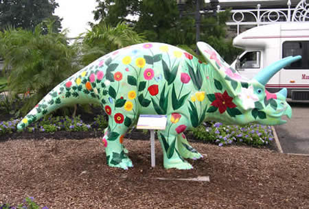 picture of the Four-Season-O-Saurus dinosaur