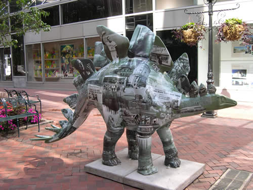 picture of the Lost Pittsburgh dinosaur